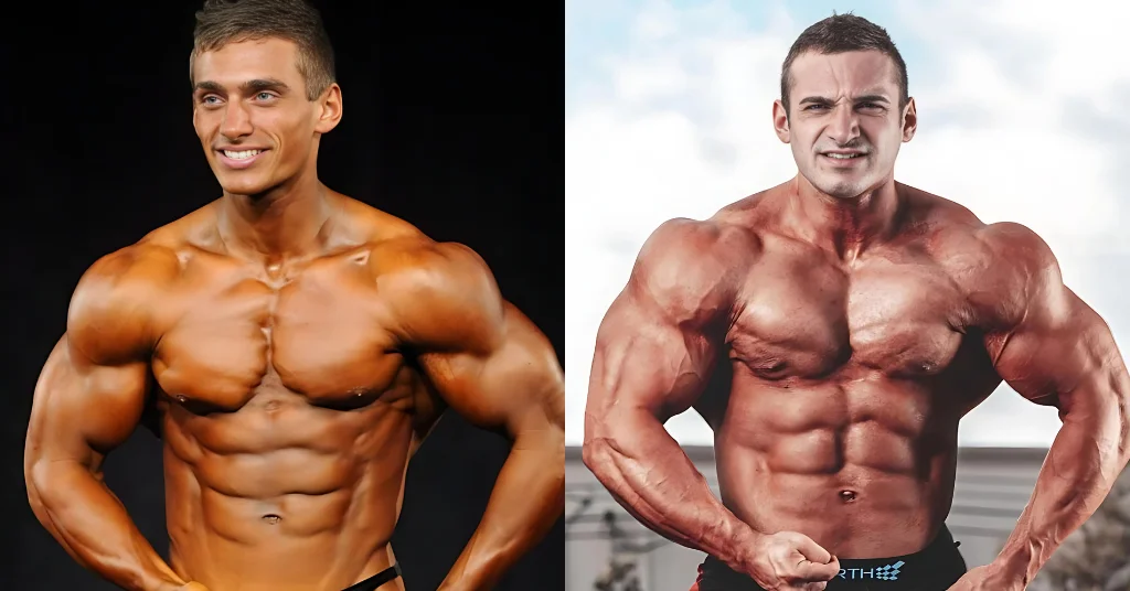 Cody Montgomery Bodybuilder Then and Now