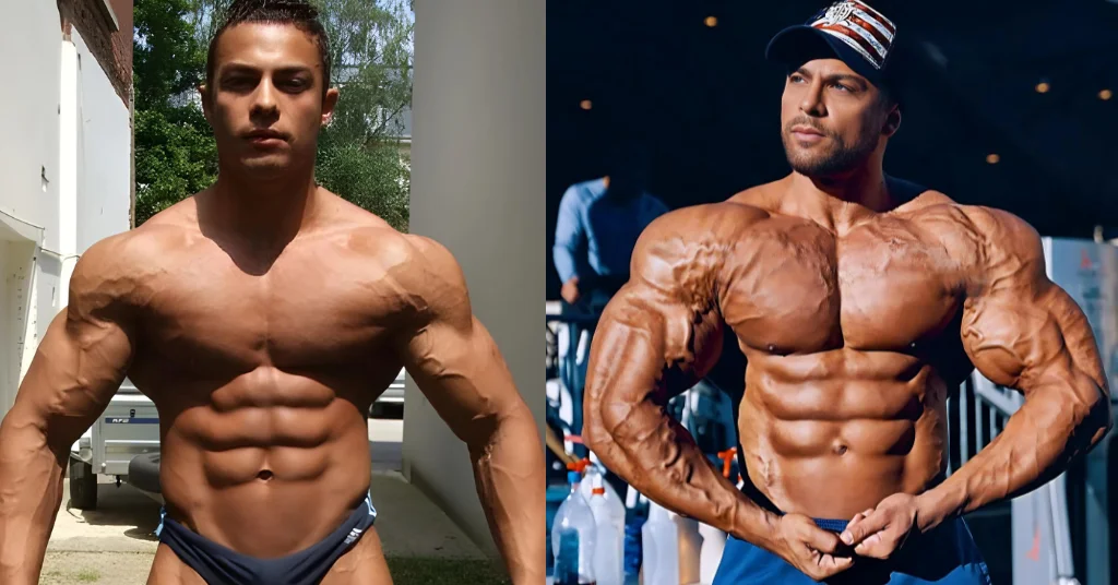 Johan Karouani Bodybuilder Then and Now