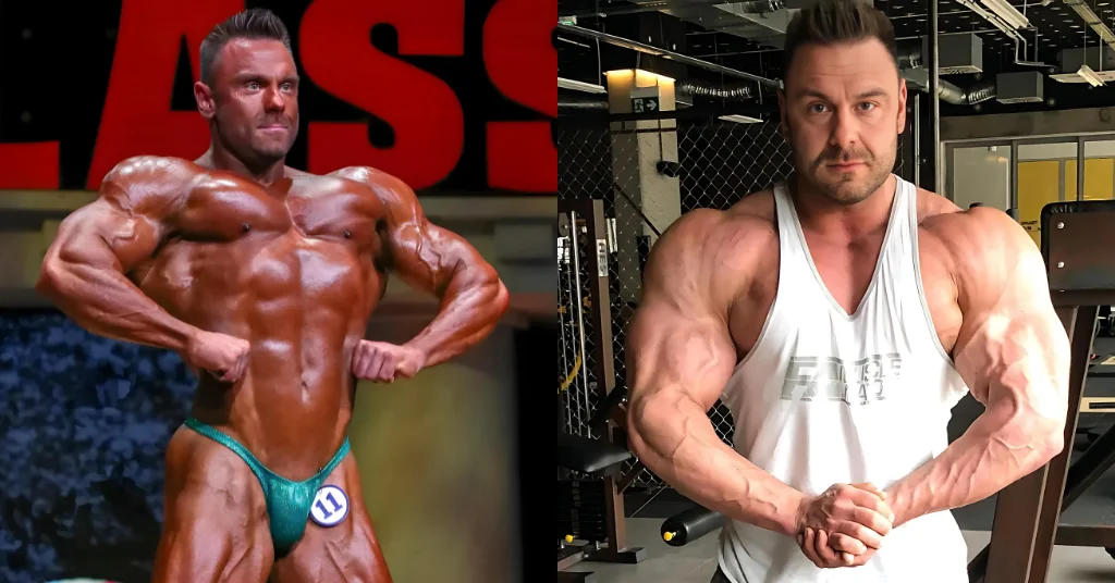 Paul Poloczek Bodybuilder Then and Now