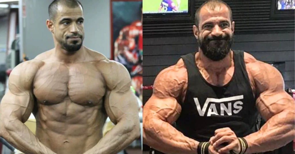 Abdulhadi Al-Khayat Bodybuilder Then and Now