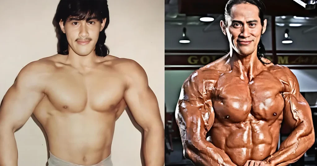 Ade Rai Bodybuilder Then and Now