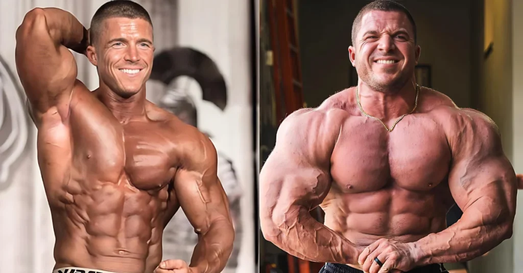Brett Wilkin Bodybuilder Then and Now