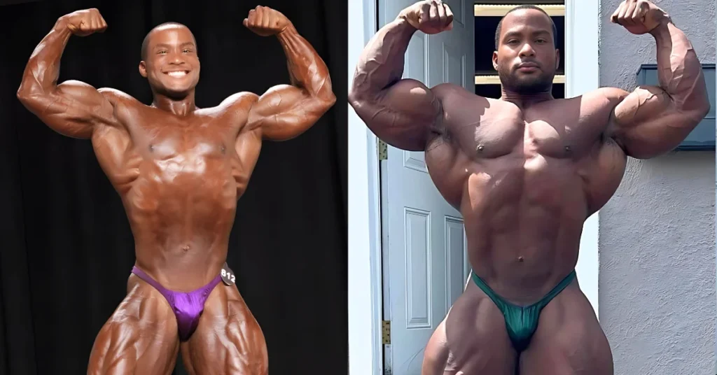 Carlos Thomas Jr Bodybuilder Then and Now