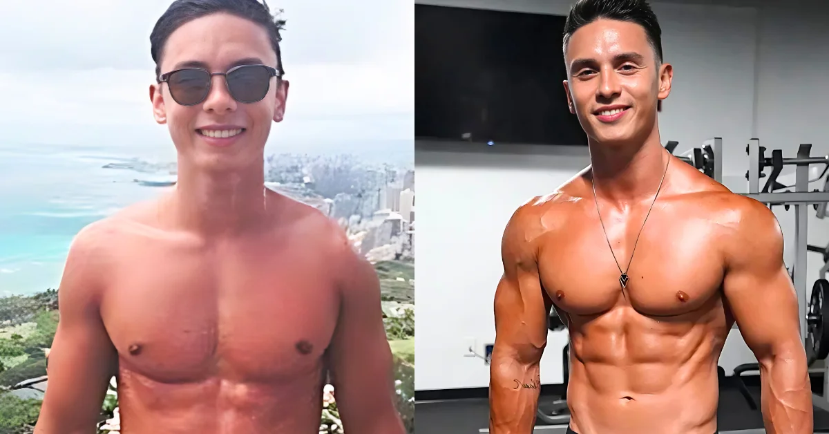 Christian Fleenor Bodybuilder Then and Now