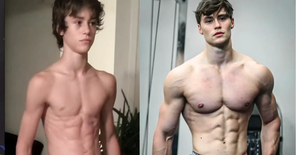 David Laid Bodybuilder Then and Now