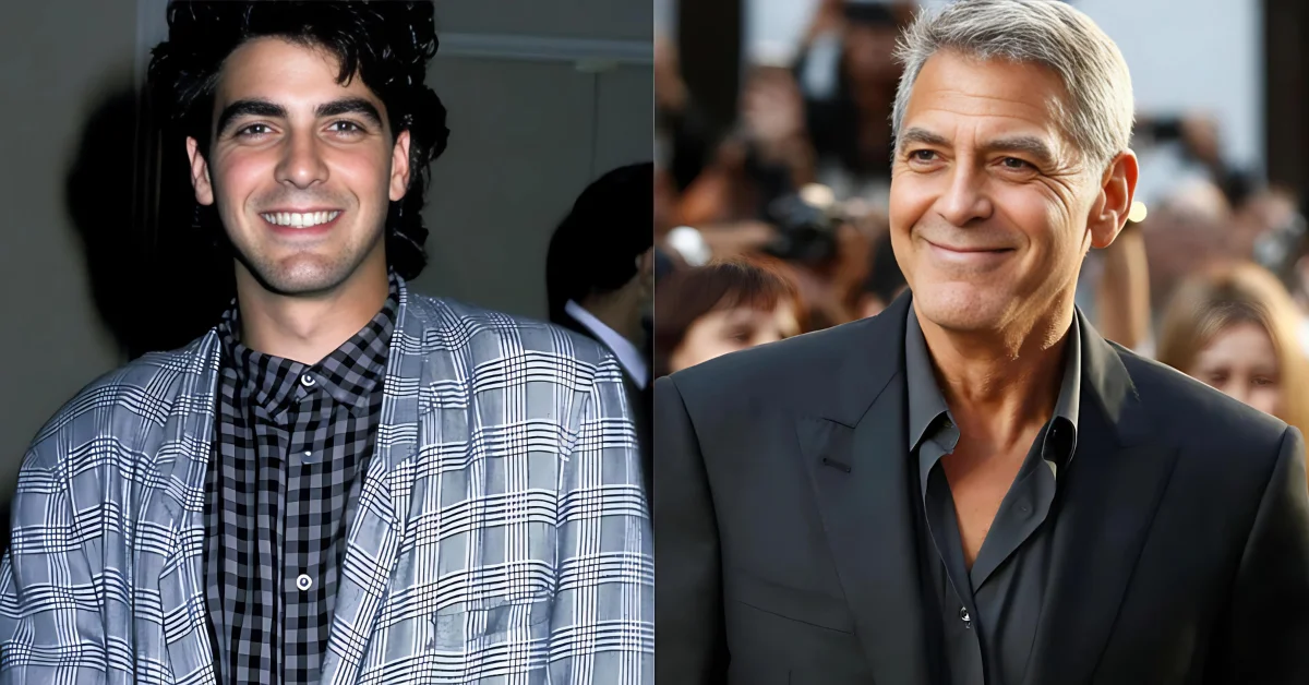George Clooney Then and Now