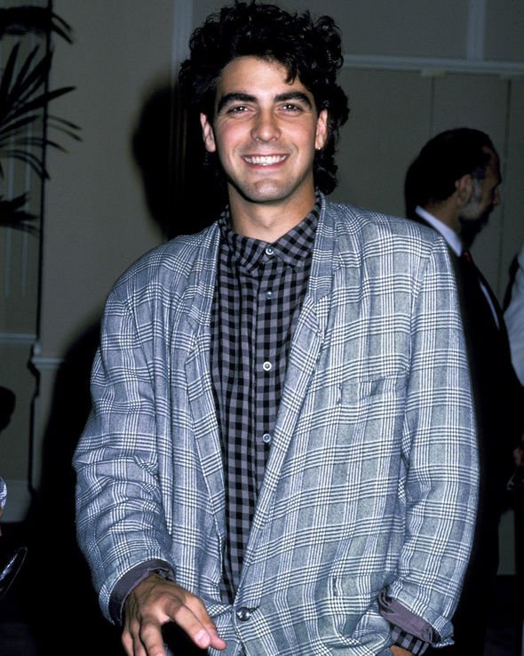 george clooney young old