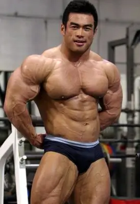Hidetada Yamagishi Bodybuilder: Then