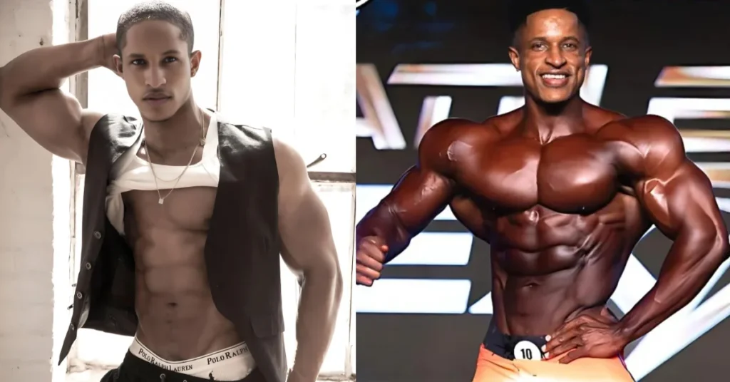 Jahvair Mullings Bodybuilder Then and Now