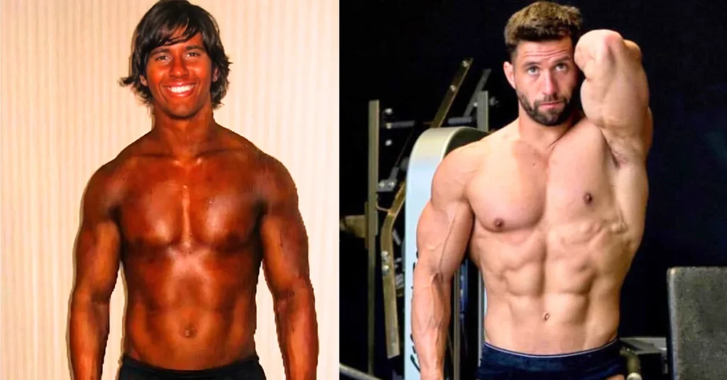 Julian Michael Smith Bodybuilder Then and Now