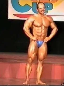 Oleg Zhur Bodybuilder Then