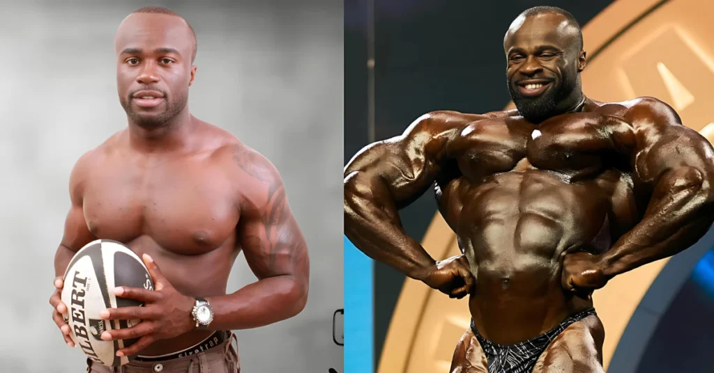 Samson Dauda Bodybuilder Then and Now