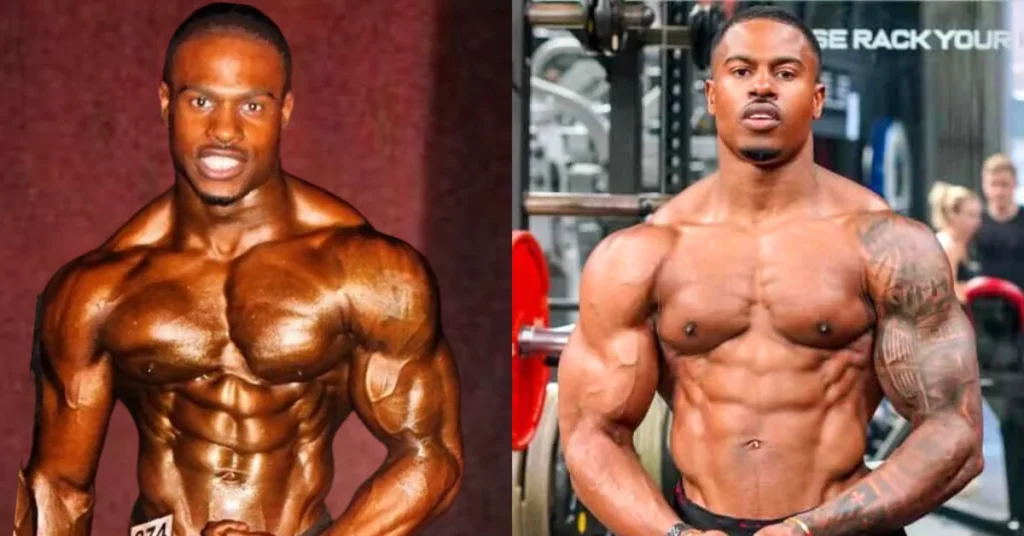 Simeon Panda Bodybuilder Then and now