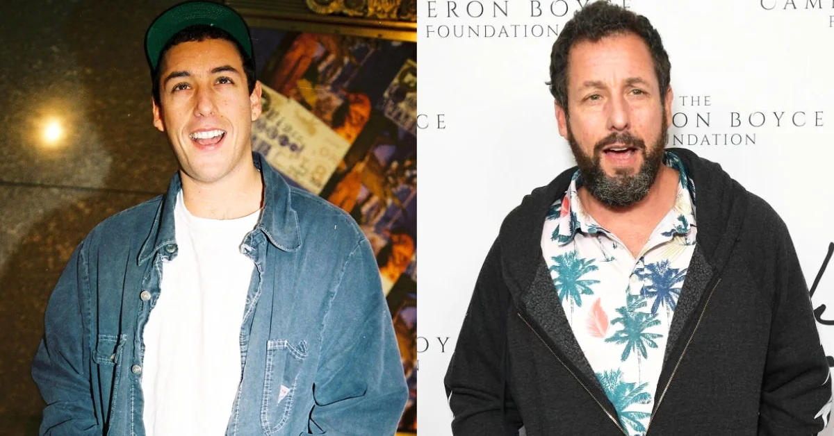 Adam Sandler Then and Now