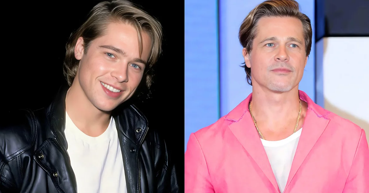 Brad Pitt Then and Now