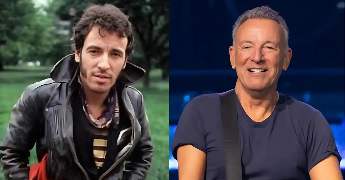 Bruce Springsteen Then and Now