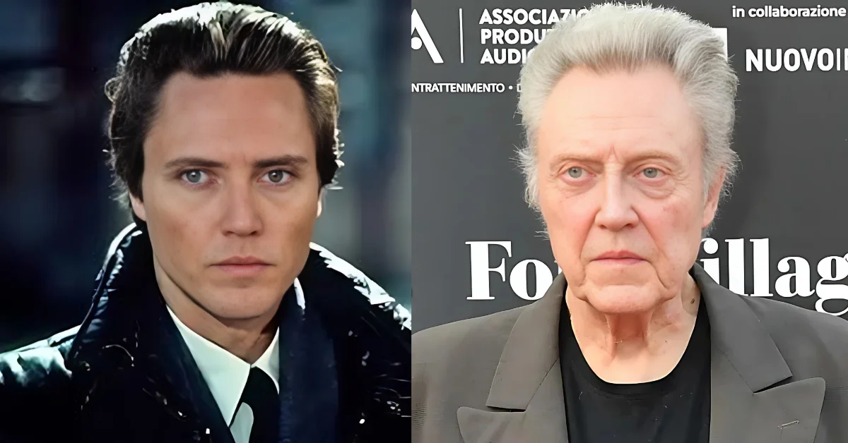 Christopher Walken Then and Now