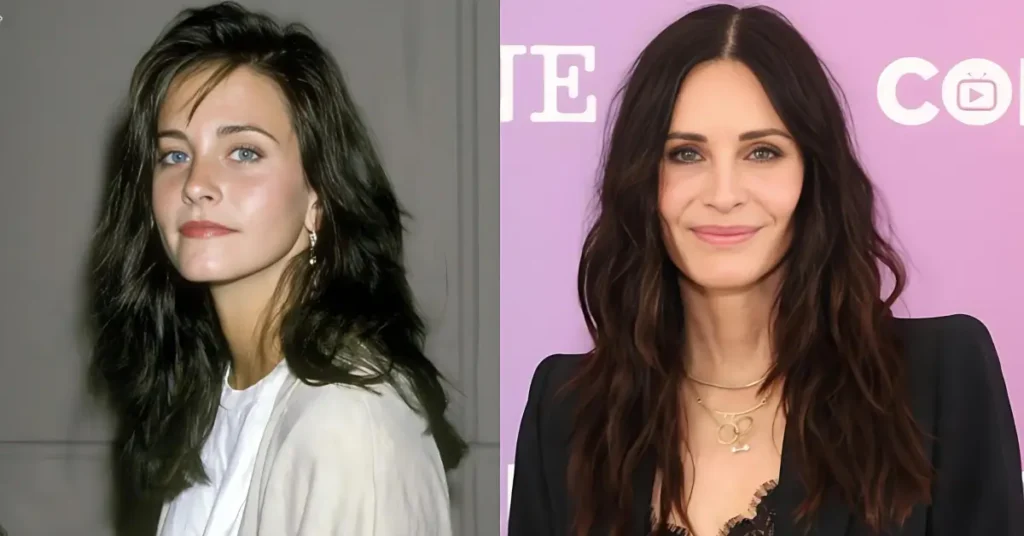 Courteney Cox Then and Now