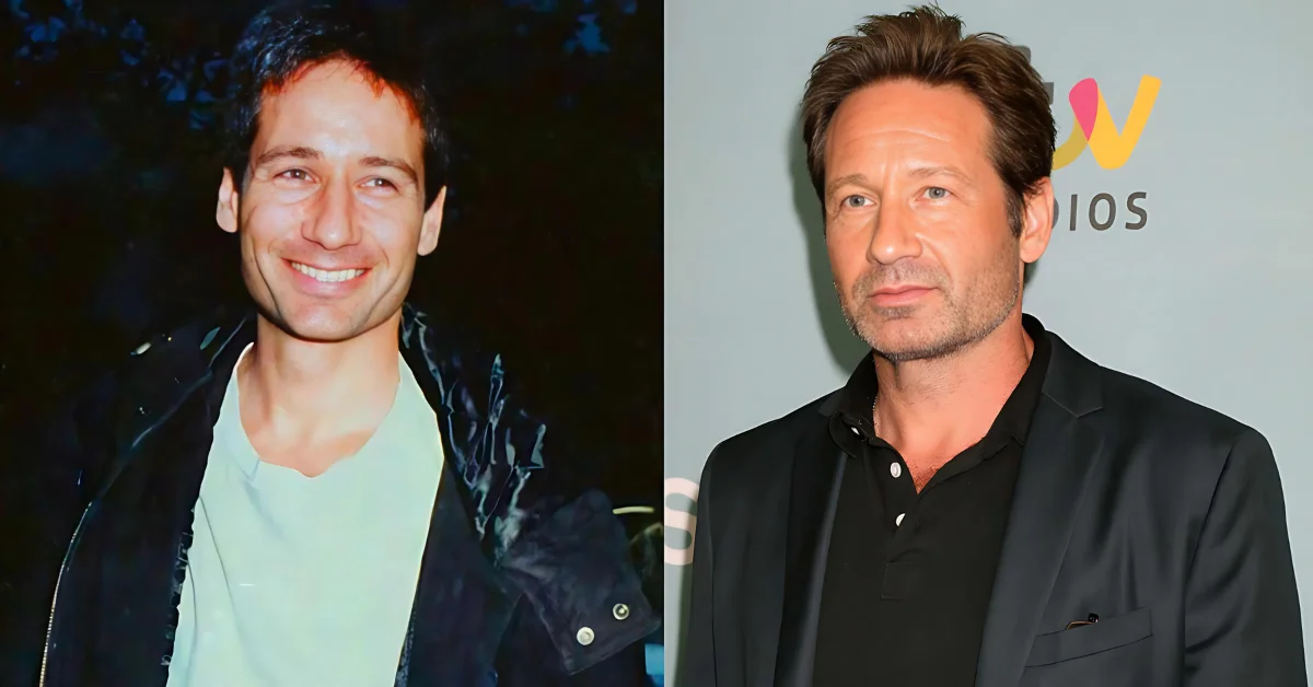 David Duchovny Then and Now