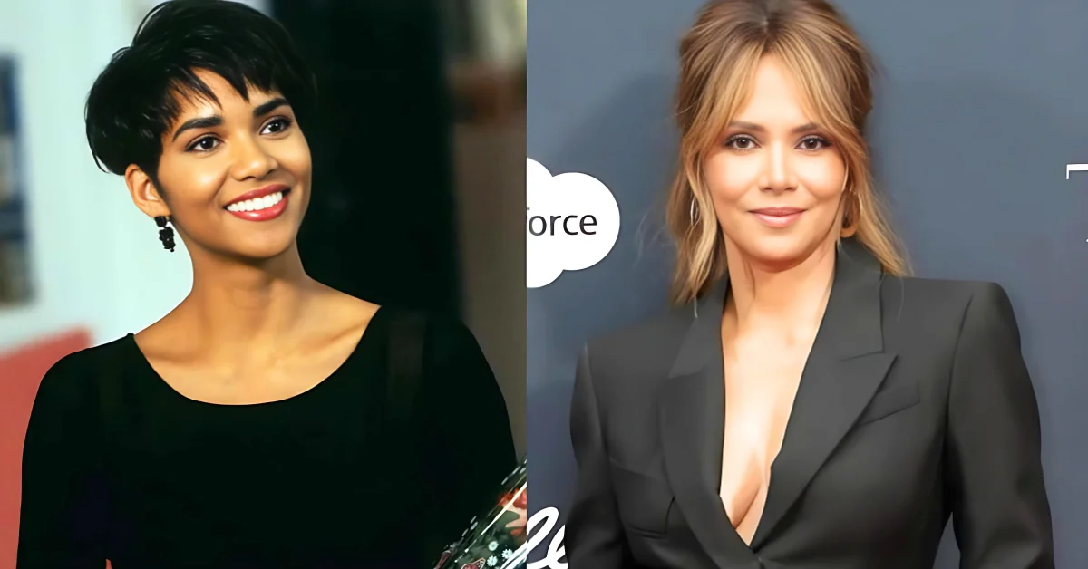 Halle Berry Then and Now