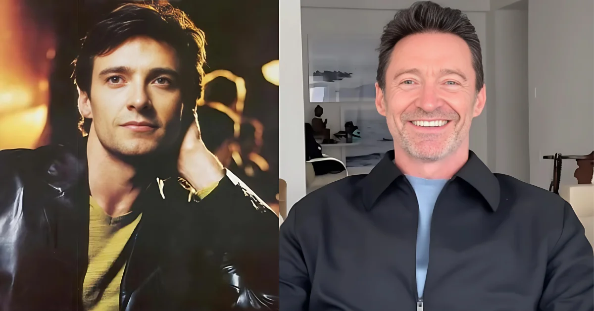 Hugh Jackman Then and Now