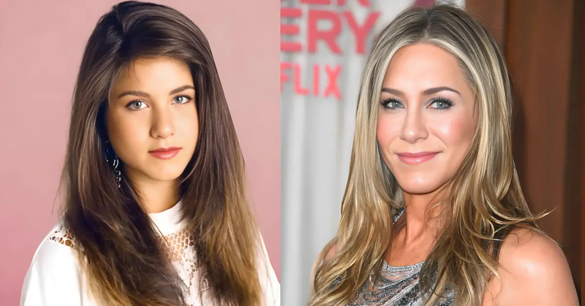 Jennifer Aniston Then and Now