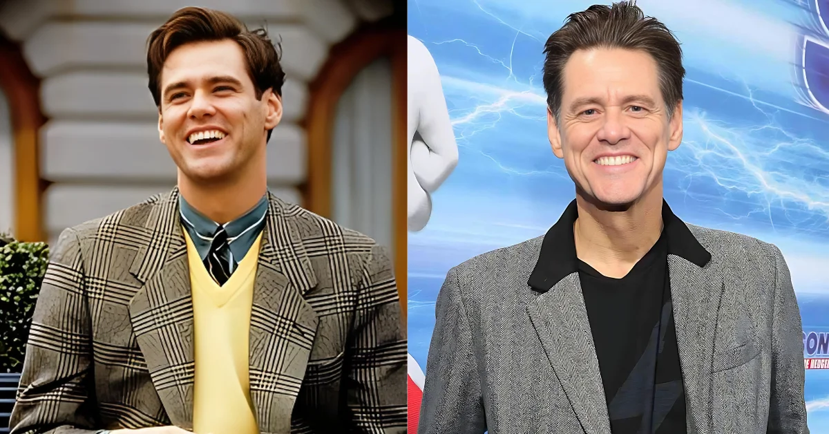 Jim Carrey Then and Now
