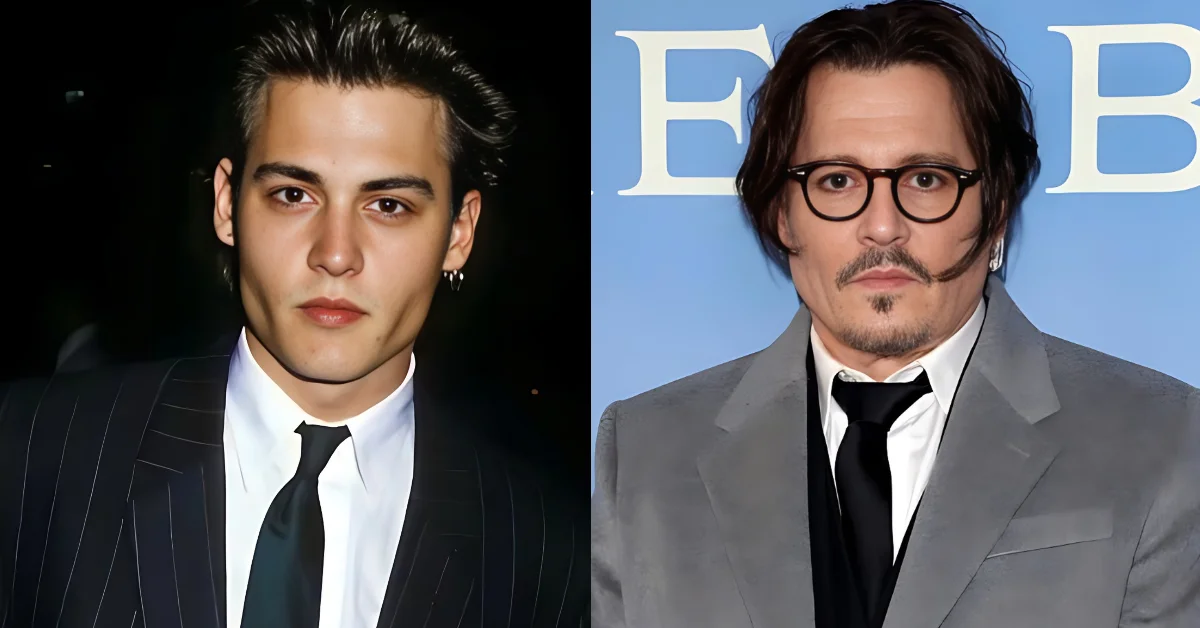 Johnny Depp Then and Now