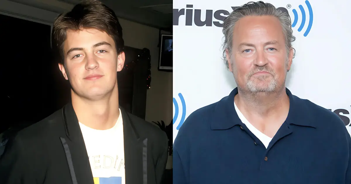 Matthew Perry Then and Now