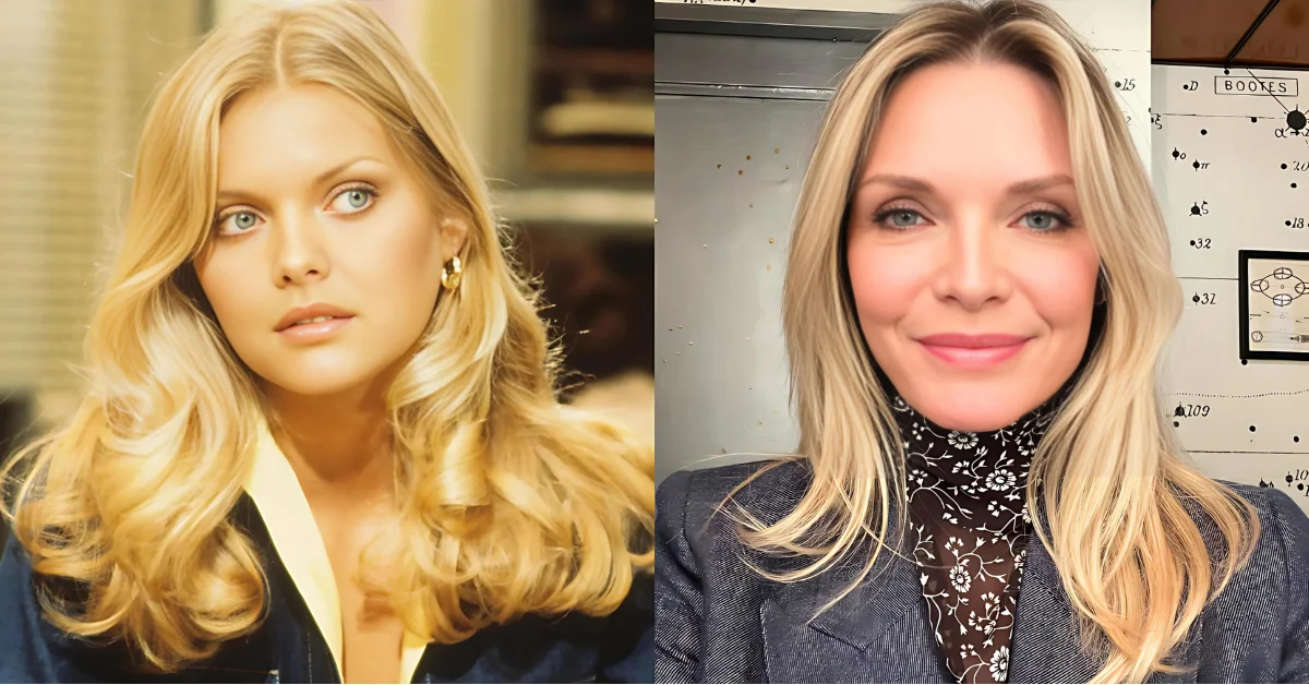 Michelle Pfeiffer Then and Now