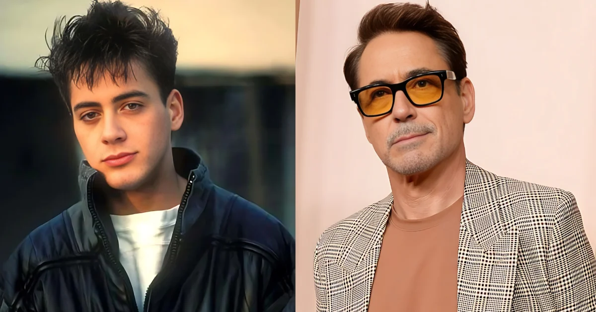 Robert Downey Jr. Then and Now