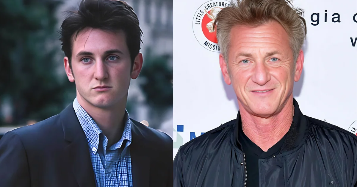 Sean Penn Then and Now