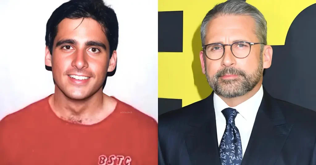 Steve Carell Then and Now