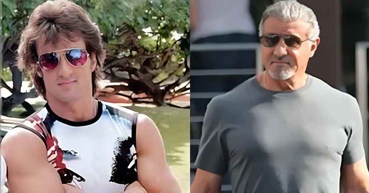 Sylvester Stallone Then and Now