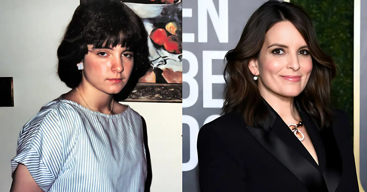 Tina Fey Then and Now