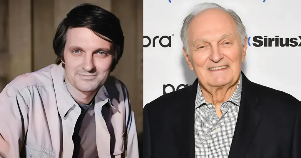 Alan Alda Then and Now