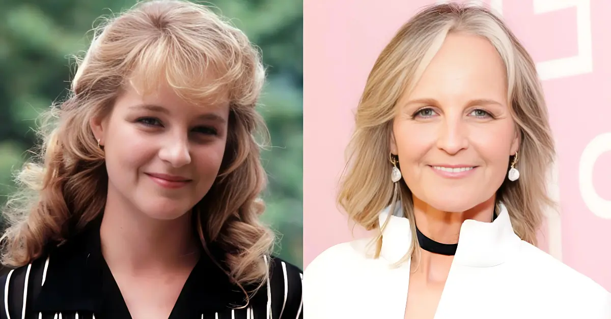 Helen Hunt Then and Now