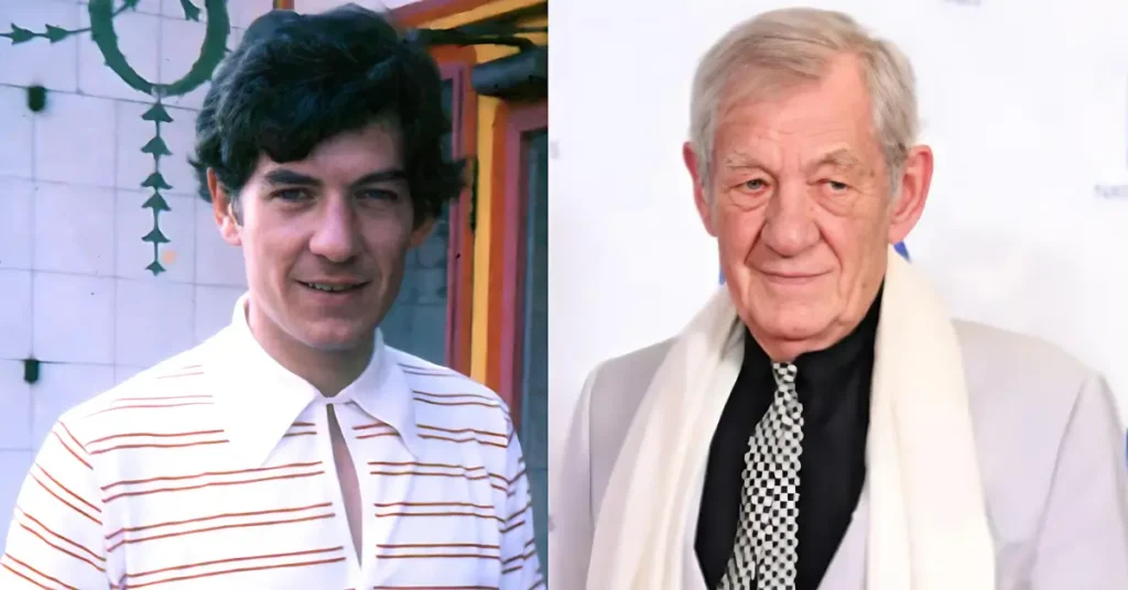 Ian McKellen Then and Now