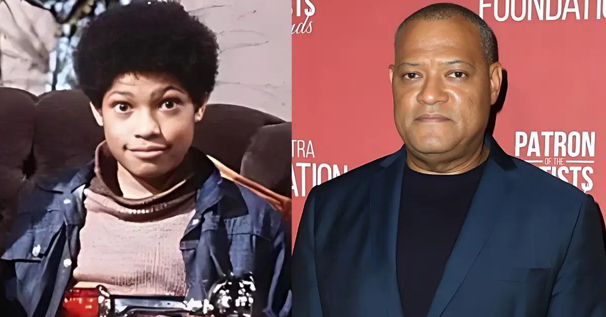 Laurence Fishburne Then and Now