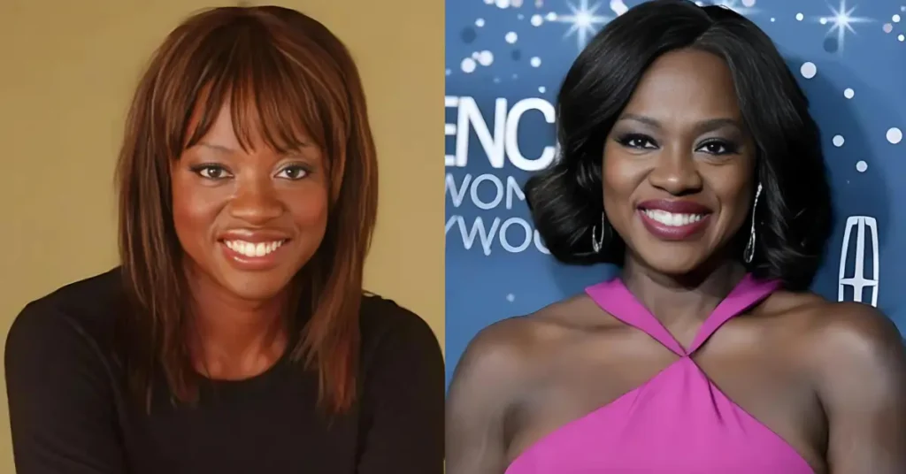 Viola Davis Then and Now