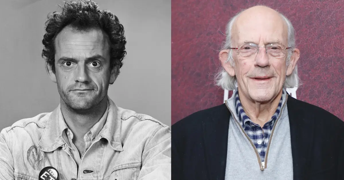 Christopher Lloyd Then and Now
