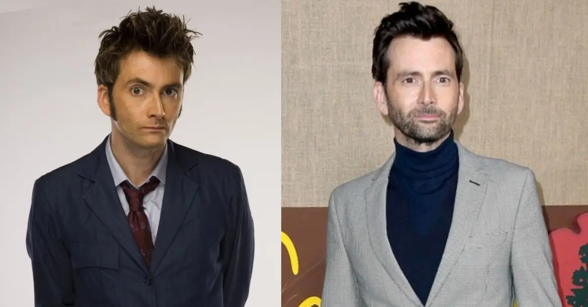 David Tennant Then and Now