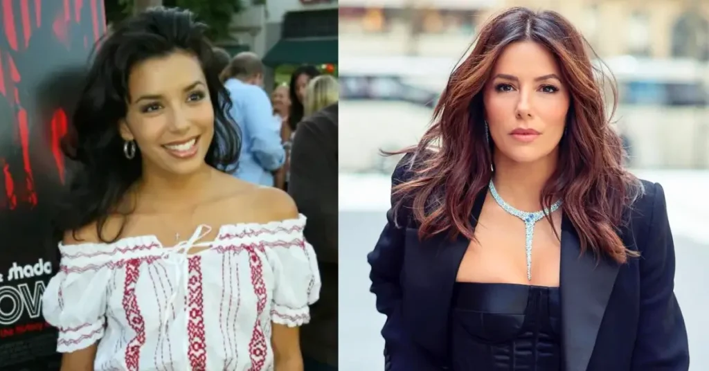 Eva Longoria Then and Now