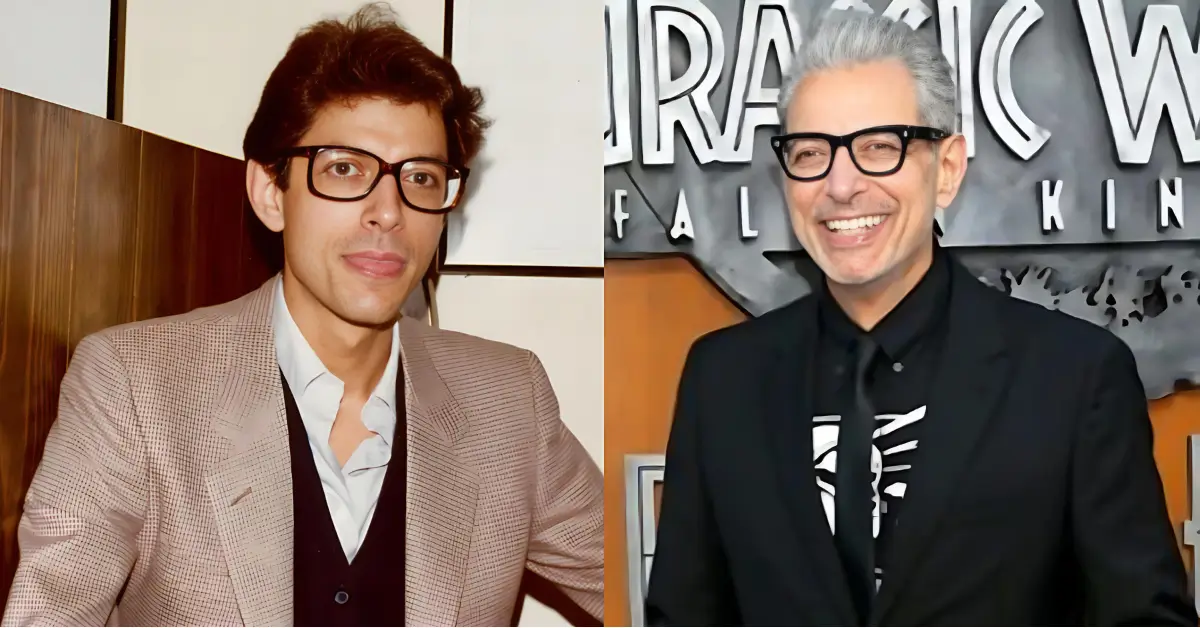 Jeff Goldblum Then and Now
