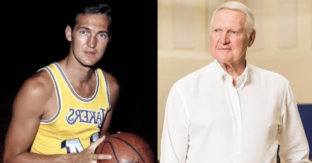 Jerry West Then and Now