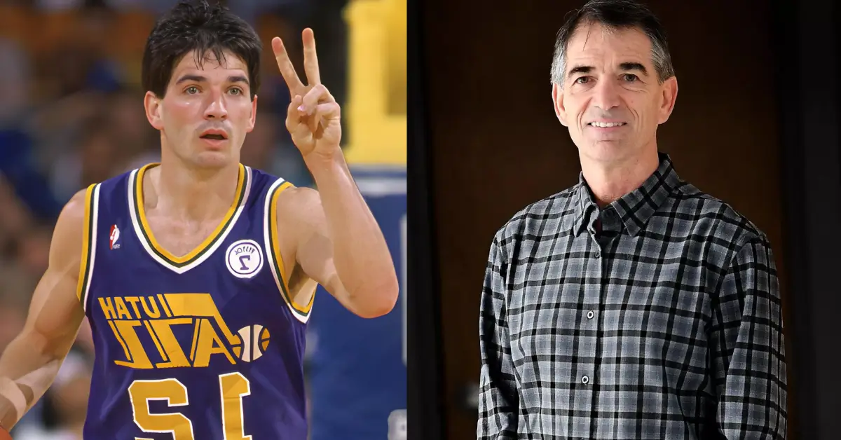 John Stockton Then and Now