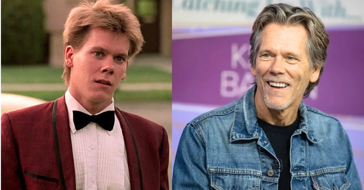 Kevin Bacon Then and Now