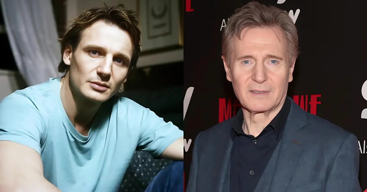 Liam Neeson Then and Now