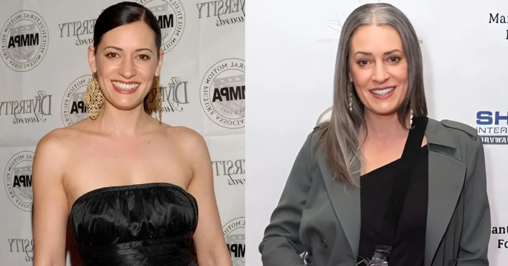 Paget Brewster Then and Now