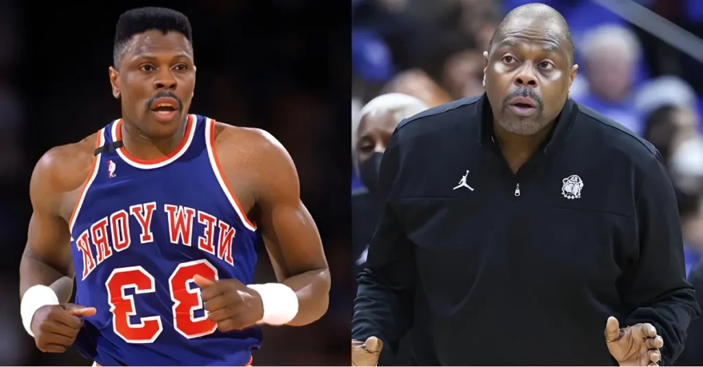 Patrick Ewing Then and Now